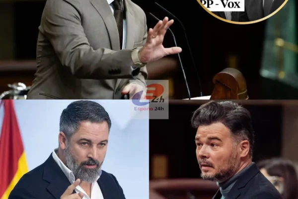 Rufián sacude el Congreso al PLANTEAR UN PLAN HISTÓRICO respaldado por...