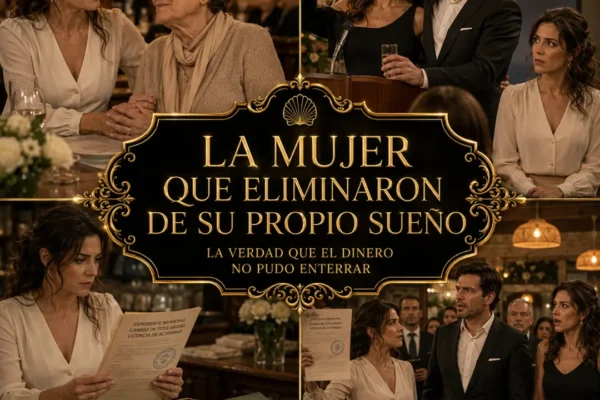 Delante de 73 invitados, su marido intentó borrar su nombre de la foto...