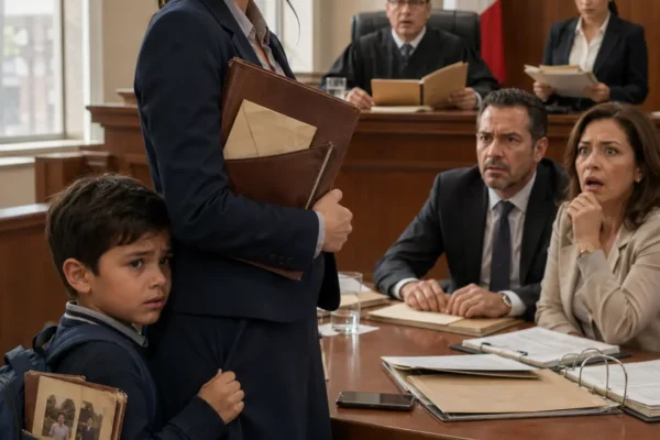 Cuando el juez pidió a sus padres elegir entre Sofía y Mateo, ambos es...