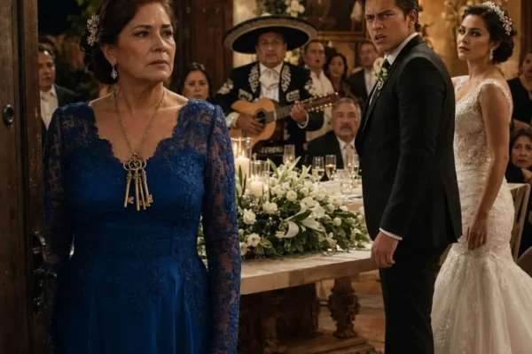 Verónica pagó media boda, bordó manteles durante noches enteras y lleg...