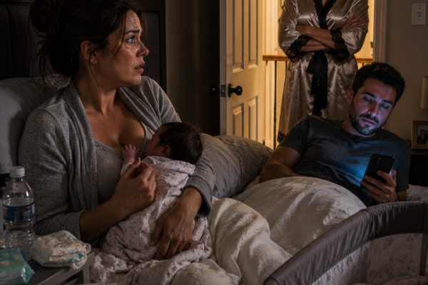 Tres semanas después del parto, su suegra irrumpió en su habitación a ...