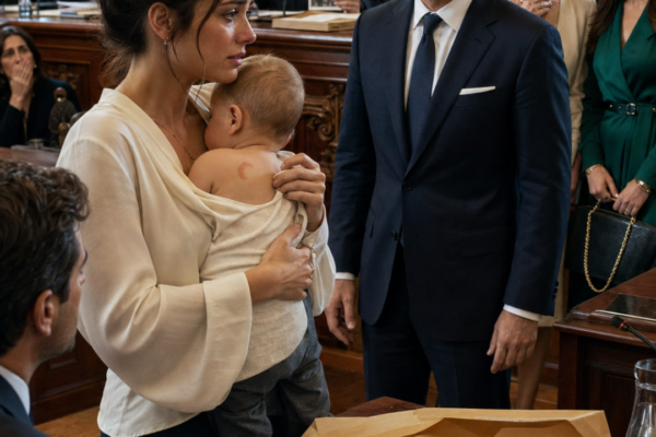 Ante el juez, mi marido negó que nuestro bebé fuera suyo y pidió que e...