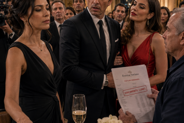 En una fastuosa fiesta de la alta sociedad, la amante del marido creyó...