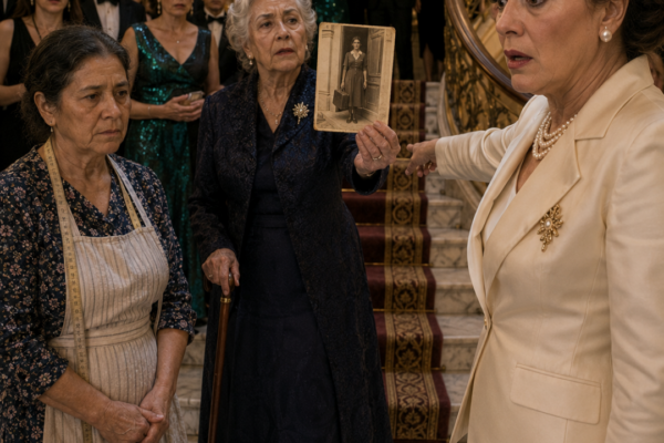 Clotilde humilló a la suegra de su nuera obligándola a entrar por la p...