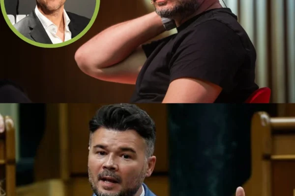 Gabriel Rufián sorprende al retratar a Javier Ruiz tras su salida de R...