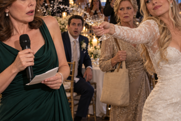 En la boda de su hermana, Sloan, una estadística de seguros de 41 años...