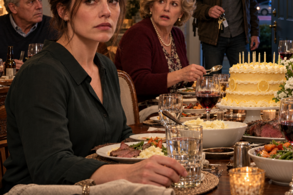 Durante su propia cena de cumpleaños, una enfermera de la UCI y madre ...